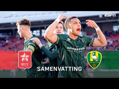 𝗠𝗔𝗔𝗥 𝗟𝗜𝗘𝗙𝗦𝗧 3️⃣ GOALS in de 𝗘𝗘𝗥𝗦𝗧𝗘 𝟔 MINUTEN! 🤯 | Samenvatting MVV - ADO Den Haag