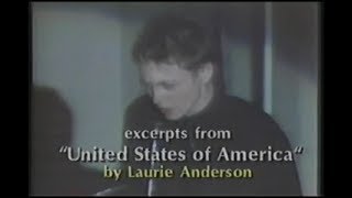 Laurie Anderson (excerpts from &quot;United States of America&quot;)