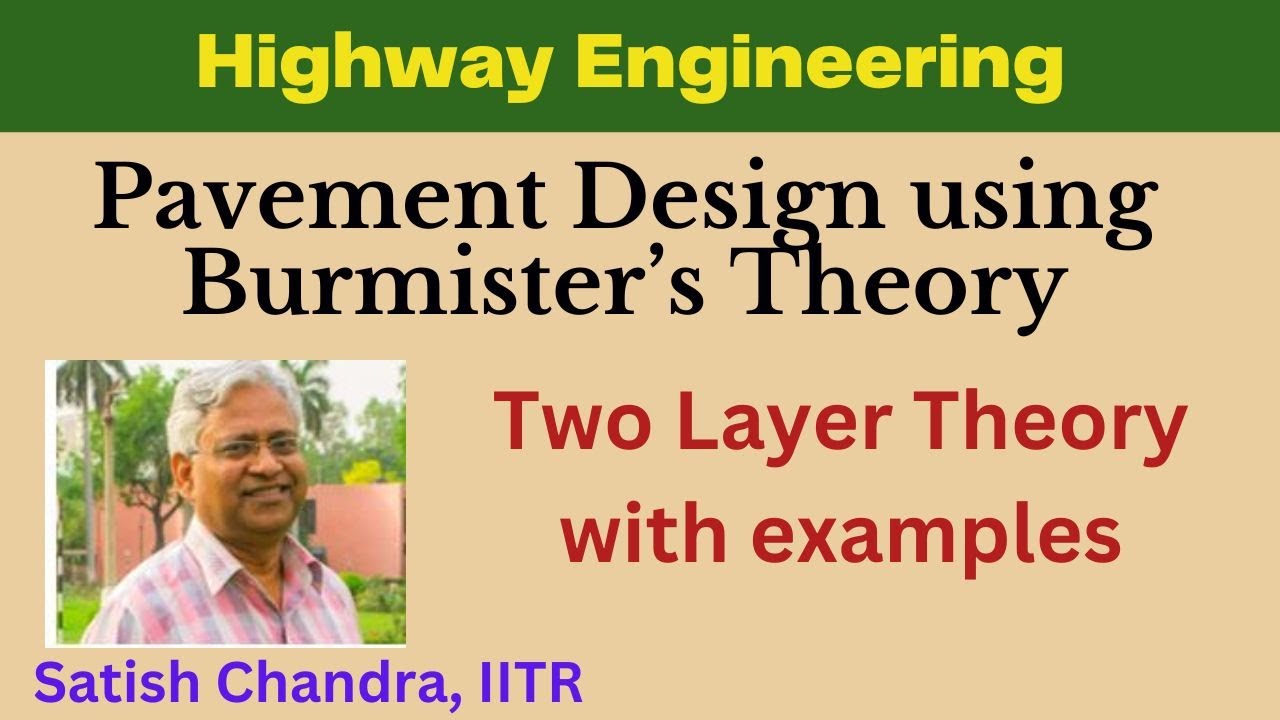 Burmister's two layer theory of pavement analysis, explained with solved example, watch till end