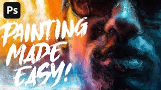 Anyone can create incredible paintings in Photoshop with a single tool!