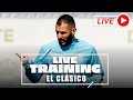 El Clásico | Training before Real Madrid-Barcelona!