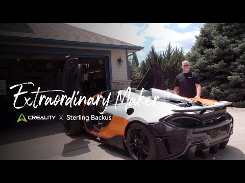 Supercar Reconstruction: Dr. Sterling Backus and His 3D Printed Lamborghini