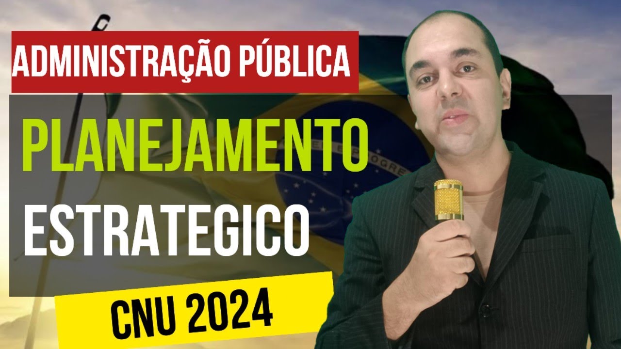 Agora VOCÊ GABARITA as QUESTÕES de Planejamento Estratégico em Concursos Públicos