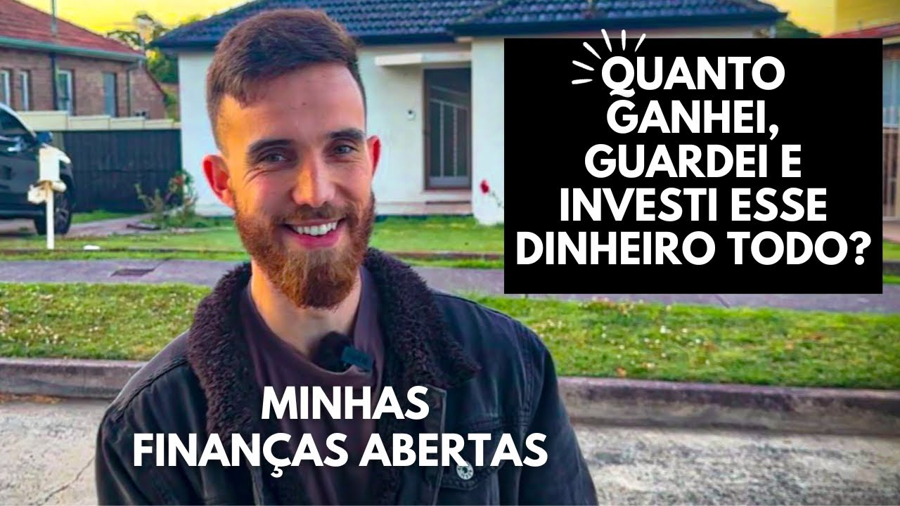 QUANTO DINHEIRO GANHEI EM 1 ANO NA AUSTRÁLIA?