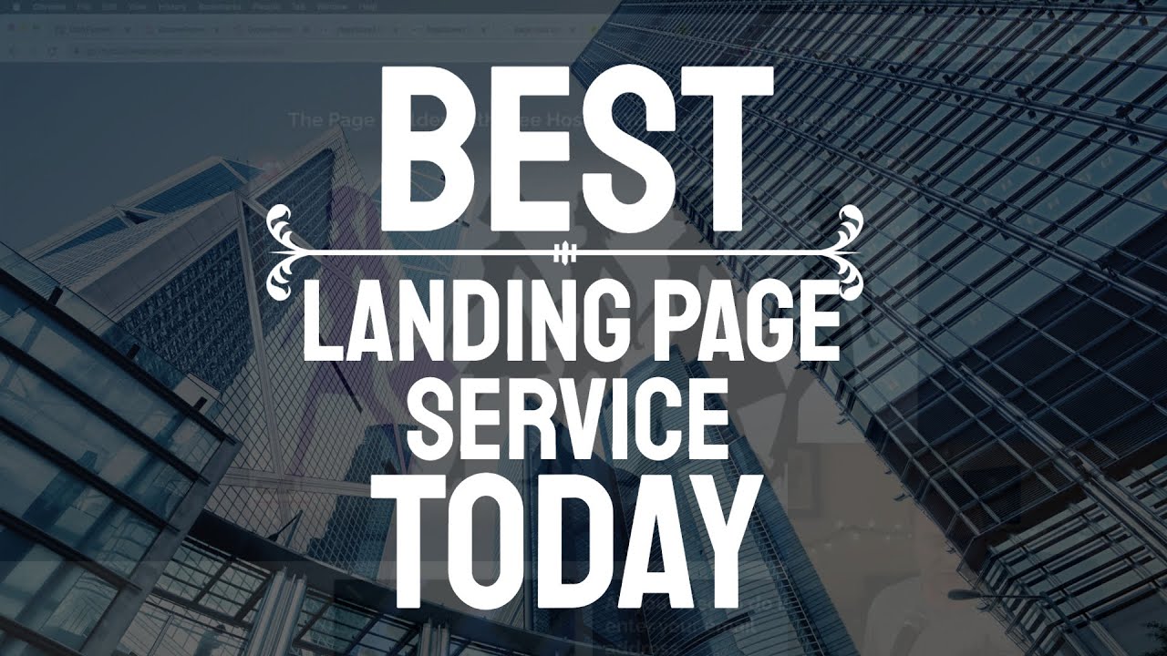 The Best Landing Page Service - The #1 Landing Page!