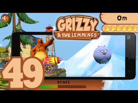 Grizzy and the Lemmings The cannon!! Part 49 (ANDROID, IOS)