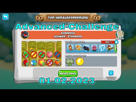 Top-Herausforderung 01.02.2023 | bloonstd6 - Advanced Challenge You'll Never Get It - BTD 6