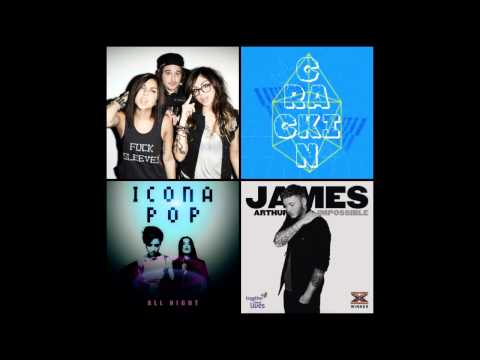 Bassjackers vs Icona Pop vsKrewella vs James Arthur-I Don't Care Crackin Impossible Alive(DjAsheiro)