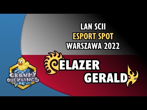 Elazer vs Gerald - ZvP | ESPORT SPOT Warszawa 2022 | Polish LAN StarCraft 2 Tournament