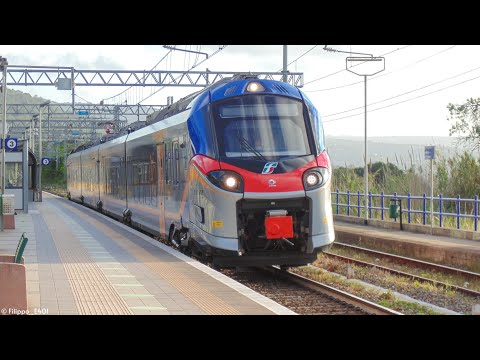 Incrocio ETR104 POP + IC 1507 Roma T.ni - Reggio Calabria C.le