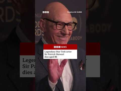 Sir Patrick Stewart dies aged 86. #PatrickStewart #Actor #BBCNews