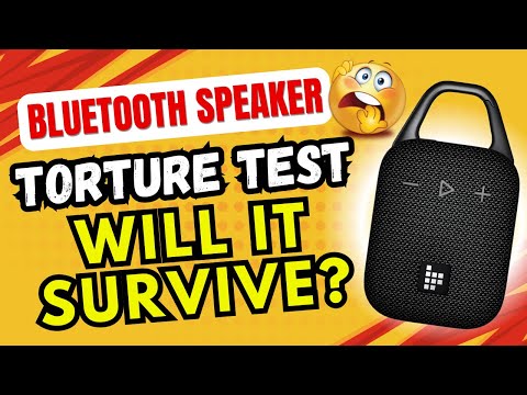 TORTURE TESTING the Tronsmart Mirtune H1 Bluetooth Speaker - Will it survive?
