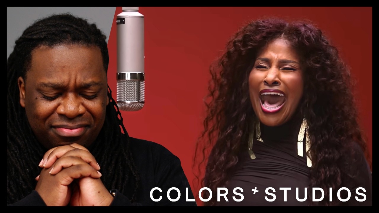 Voice Teacher Reacts —CHAKA KHAN singing THROUGH THE FIRE @ A COLORS SHOW
