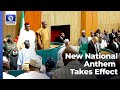 NASS, President Tinubu Render New National Anthem After Passage Into Law