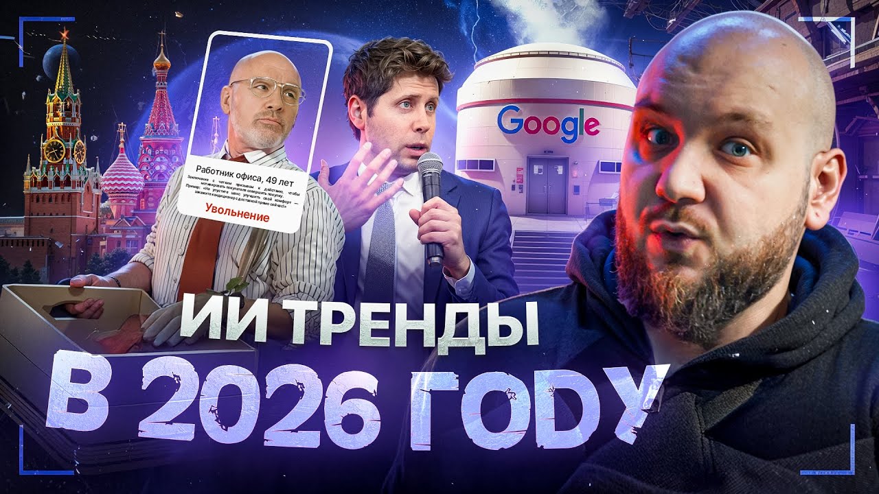 YouTube: Тренды ИИ 2026