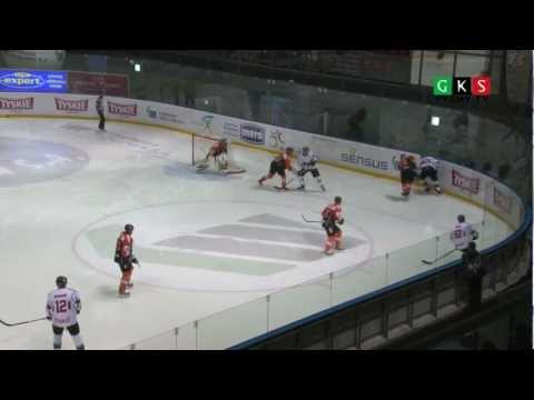 36. kolejka PLH: GKS Tychy - JKH GKS Jastrzębie k.4:3 Skrót meczu.