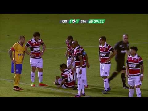 Criciúma x Santa Cruz   Campeonato Brasileiro Série B 2017