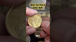 What You Find In Dollar Rolls: Beginner Coin Roll Hunting #dollarcoins #coincollectinghobby