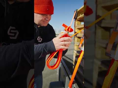 Truckerwurst - So sicherst Du das Ende vom Spanngurt | Zurrgurt sichern