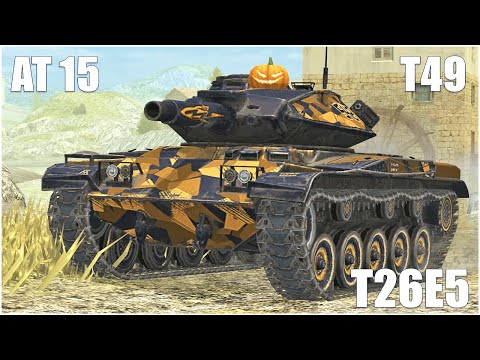 T49, AT 15 & T26E5 ● WoT Blitz