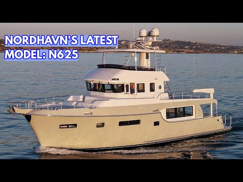 $3.4M NEW MODEL Nordhavn 625 Liveaboard Trawler Yacht
