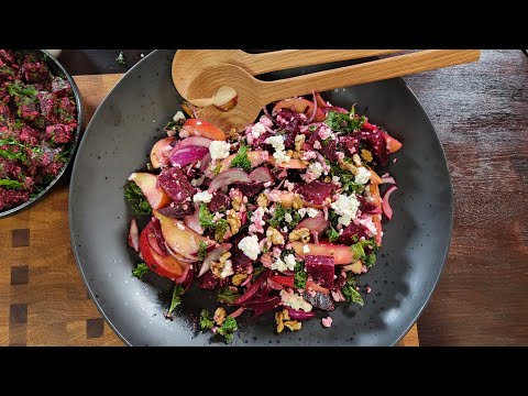 Staropolski przepis na ćwikłę i pyszna sałatka z buraków jabłek i jarmużu / Oddaszfartucha