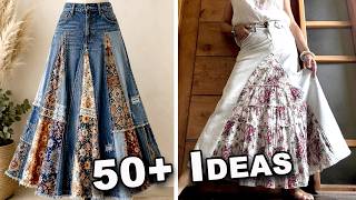 50+ Upcycled Skirt Ideas That Don’t Even Look Handmade | Sewing Inspiration