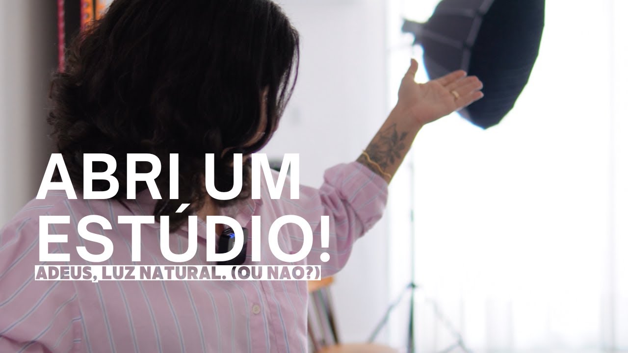 TOUR PELO MEU NOVO ESTÚDIO !