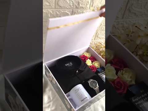 Men's Gift Hamper Box 🎁☑️ #shorts #ytshorts #customizedgift #iqra_collection