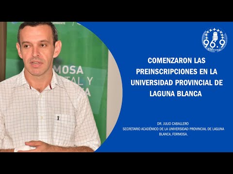 #RadioTropical 96.9 - Comenzaron las preinscripciones en la Universidad Provincial de Laguna Blanca