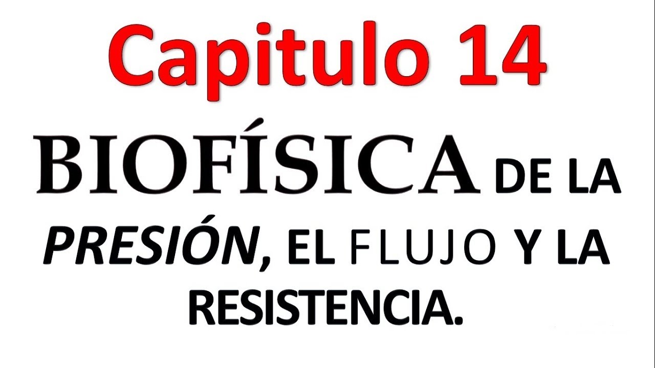 BIOFISICA de la Circulación, el Flujo y la Resistencia [Capitulo 14 Fisiología de Guyton]