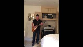 ZZ Top Antenna Head Cover Played on a Signed Pearly Gates