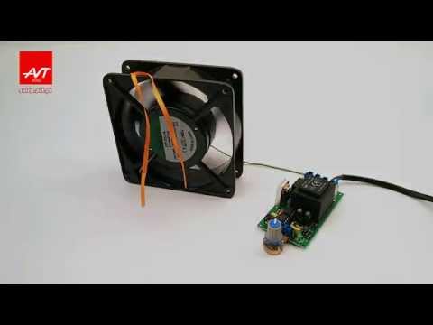 AVT1813 - Regulator wentylatora z silnikiem klatkowym