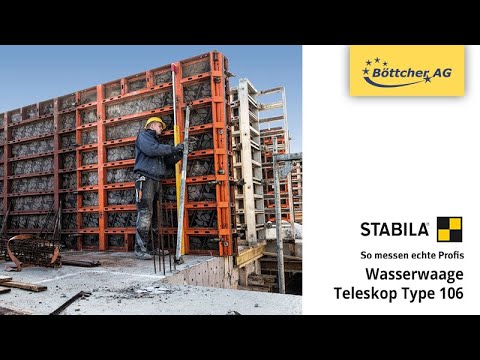 Wasserwaage Stabila Teleskop Type 106 TM