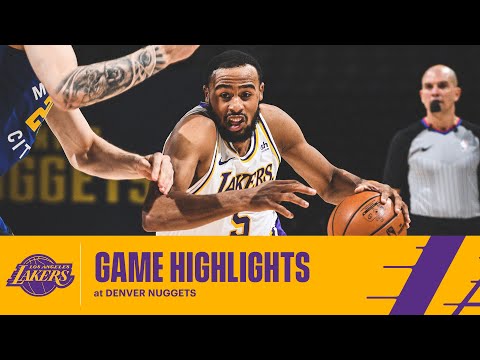 HIGHLIGHTS | Los Angeles Lakers at Denver Nuggets