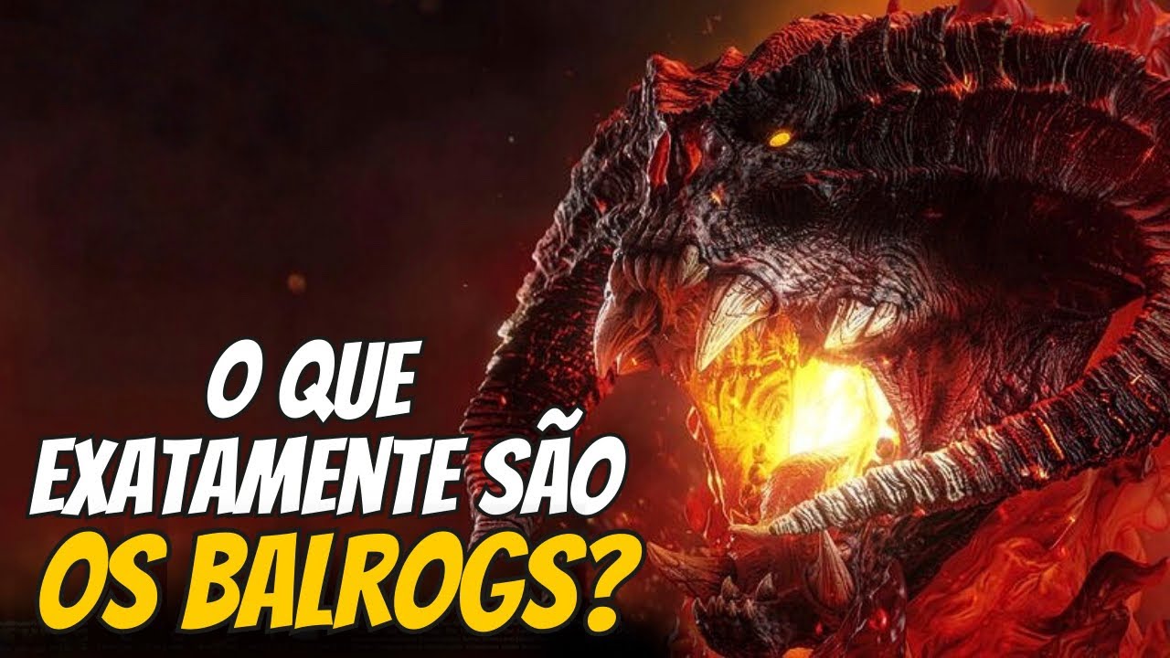 O que exatamente são os BALROGS? - O Senhor dos Anéis #lotr