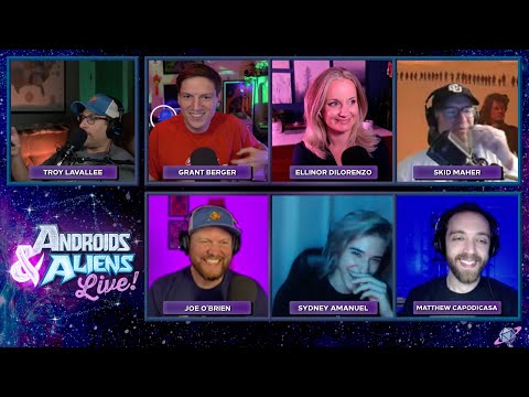 Androids & Aliens LIVE Episode 105 - Bury My Dog at Wounded Elli
