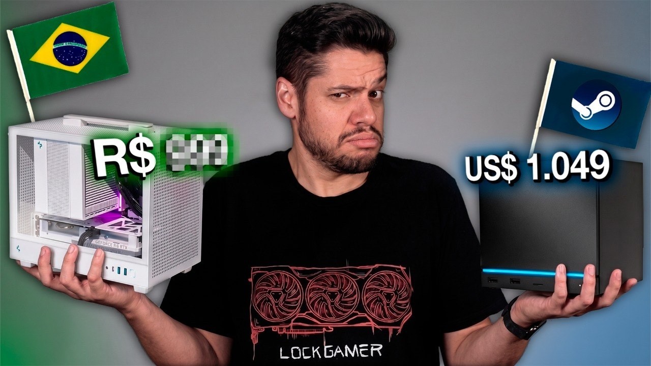 ESSA ''STEAM MACHINE BR'' é mais BARATA?