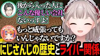 にじさんじの思い出やライバー関係について話すえるえる【にじさんじ/える/五木左京/猫屋敷美紅/切り抜き】
