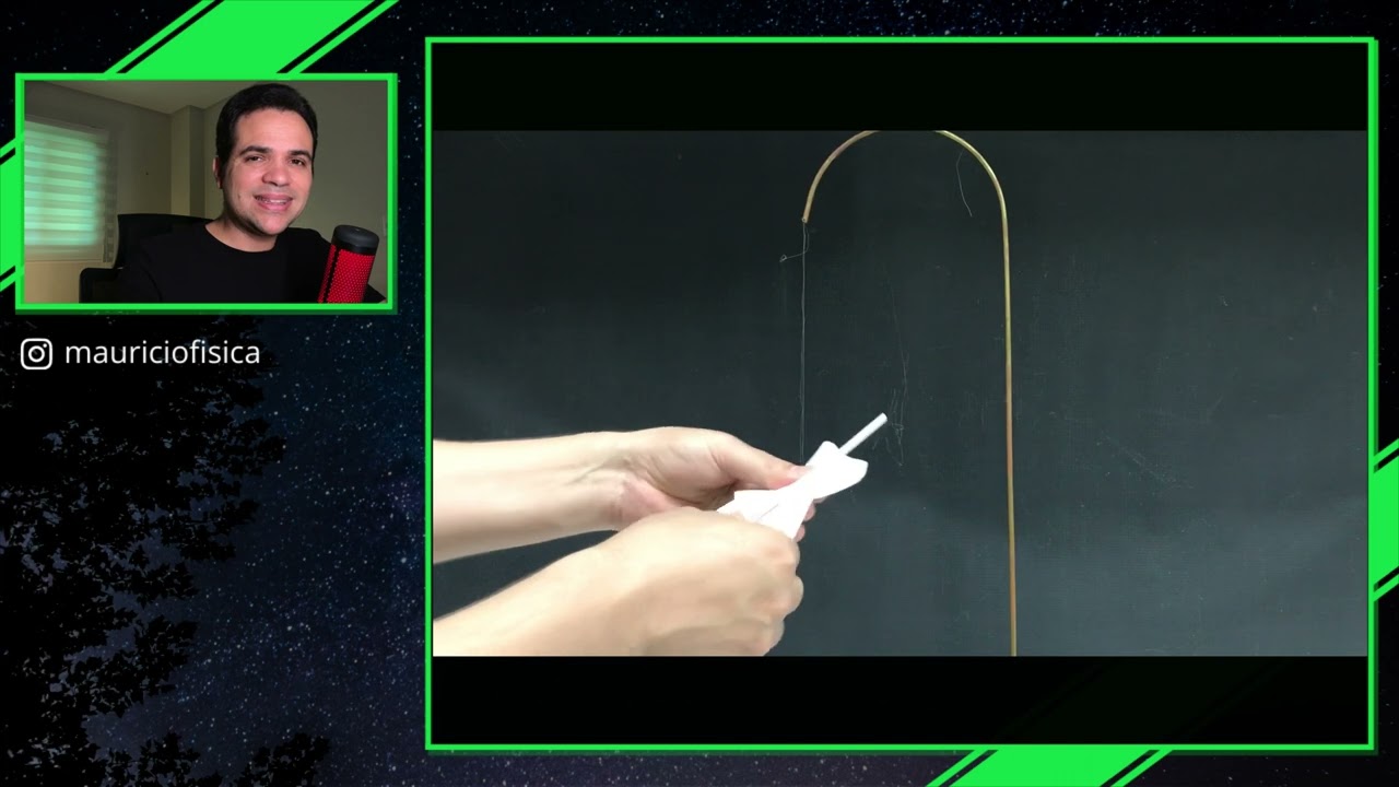 Eletrização por contato - Teoria, experimento e resolução de exercício