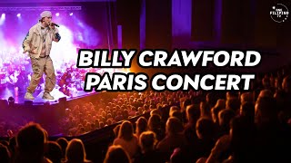 BILLY CRAWFORD 1st SOLO CONCERT IN PARIS #filipino #billycrawford