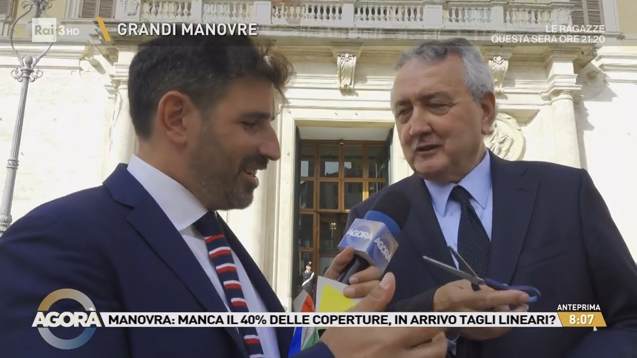 Tagli di manovra - 15/10/2024