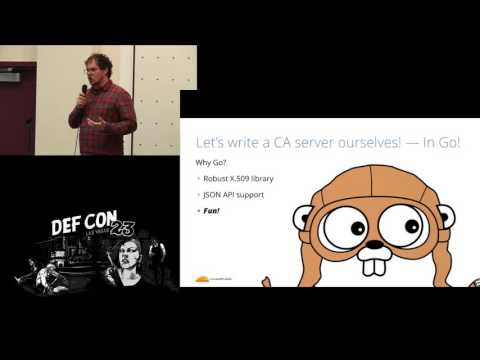 DEF CON 23 - Crypto and Privacy Village - Nick Sullivan - CFSSL the evolution of a PKI toolkit
