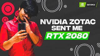 NVIDIA SENT ME A BOX | GPU UPGRADE | ZOTAC NVIDIA 2080 | FRAMES WIN GAMES