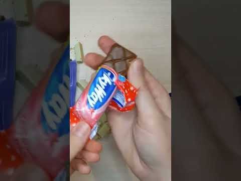 Milky Way Strawberry Flavor Unboxing #asmr #chocolate #satisfying #candy