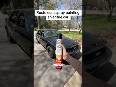 I Painted My Car With $59 of Turbo Spray Cans…  #rattlecan #turbocan