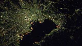 City Lights From International Space Station 2002 2008