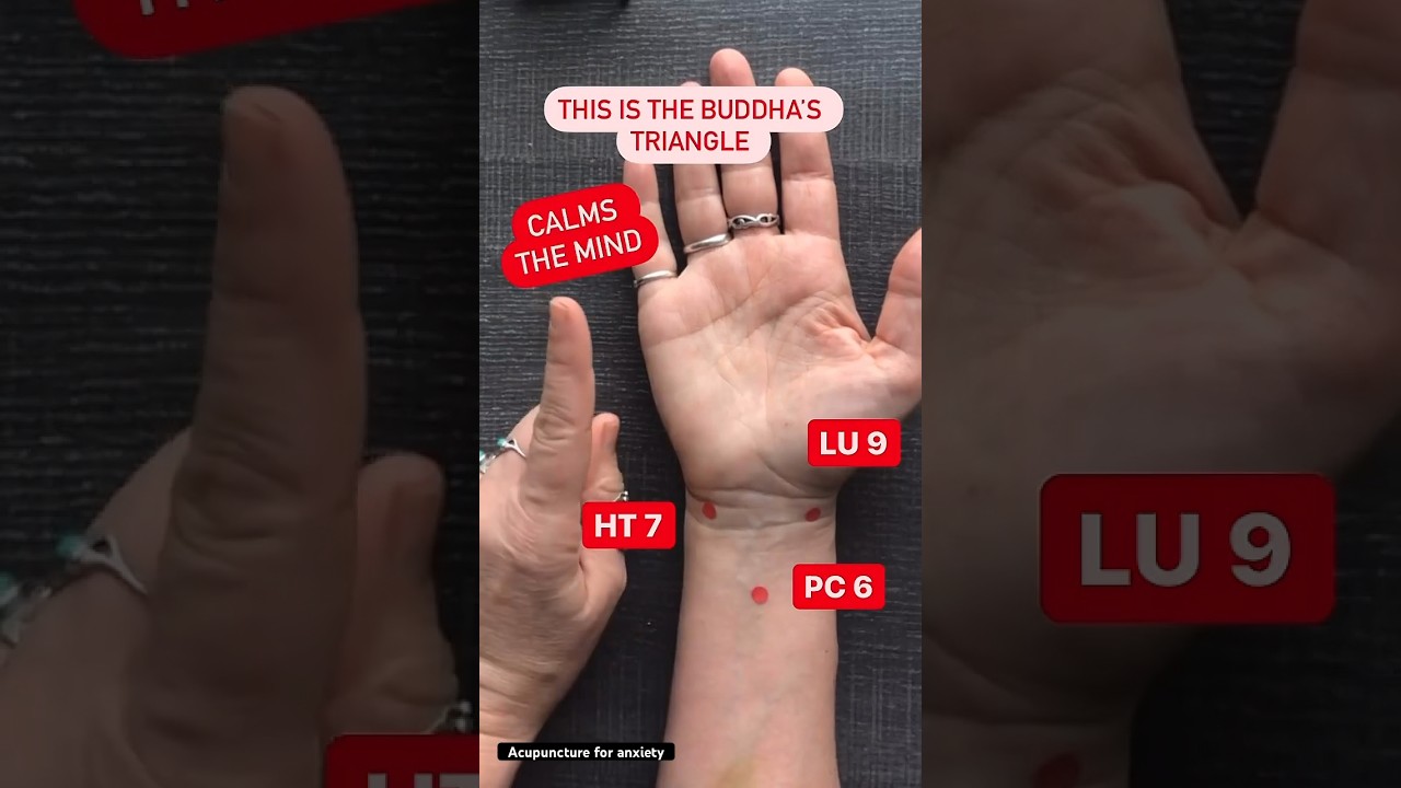 3 BEST Acupuncture Points for anxiety, insomnia & depression