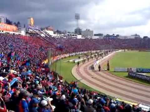 "MAFIA AZUL GRANA!!! CUANDO LA MAFIA LATE LOS DEMÃS TIEMBLAN!!!" Barra: Mafia Azul Grana &bull; Club: Deportivo Quito