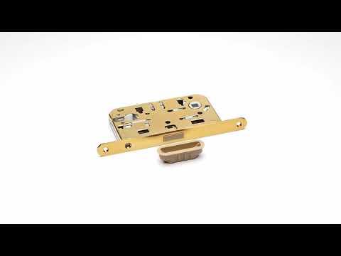 Миниатюра изображения товара Защелка врезная Lockstyle М411C ET (с ответной планкой, GL)